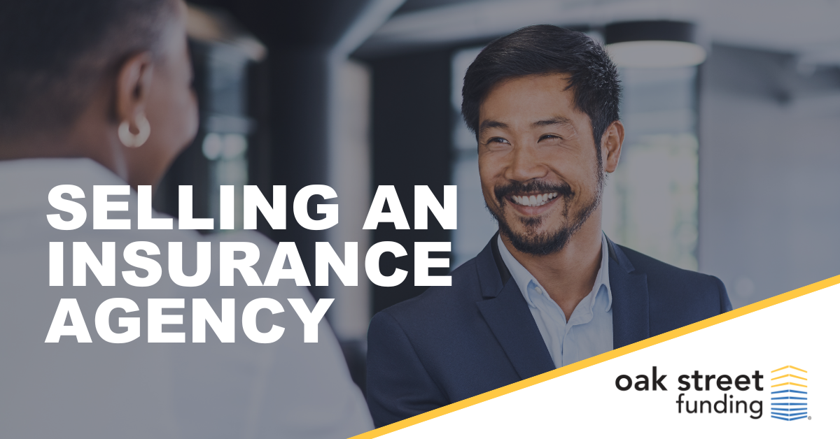 Selling an insurance agency | Smiling businessman shaking hands